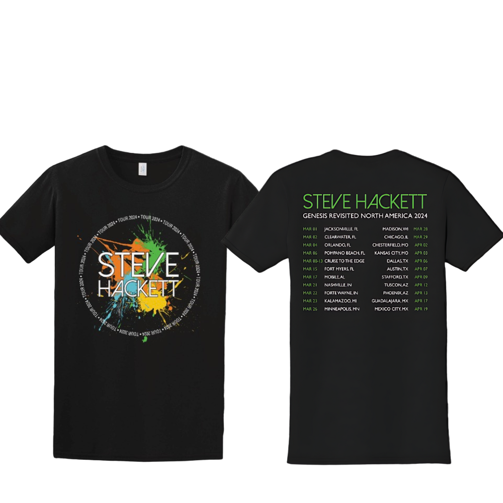Splat Logo T-Shirt with Tour Dates