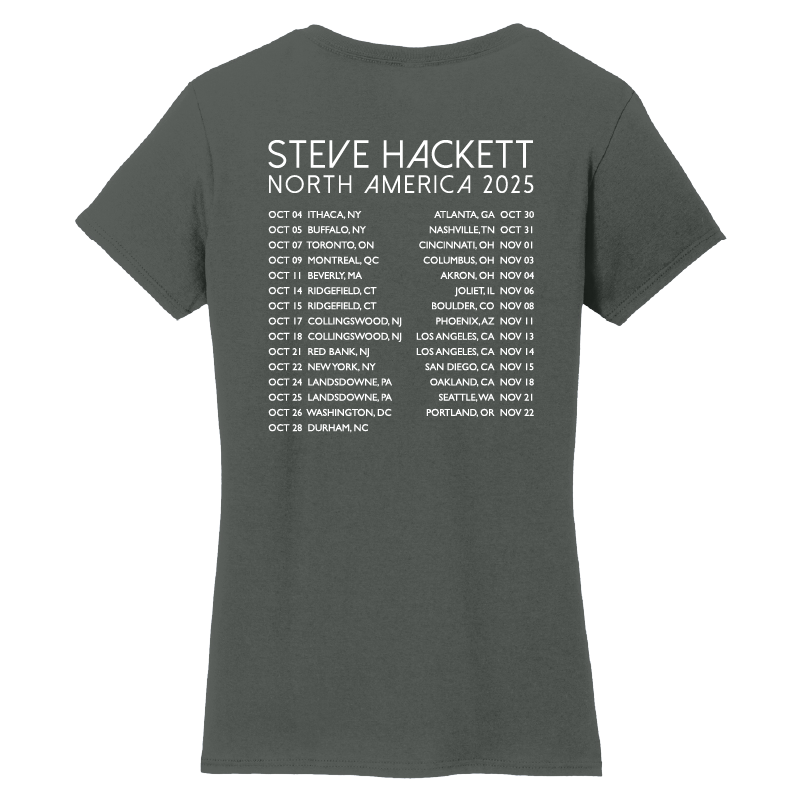 Ladies Warhol Inspired T-Shirt with Tour Dates