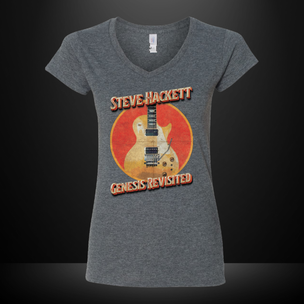 Ladies Vintage Guitar Logo T-Shirt