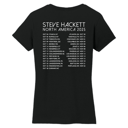 Ladies North America 2025 T-Shirt with Tour Dates 