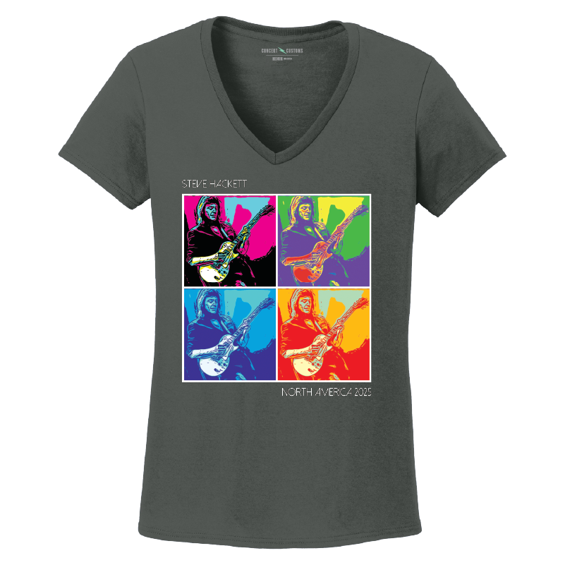 Ladies Warhol Inspired T-Shirt with Tour Dates 