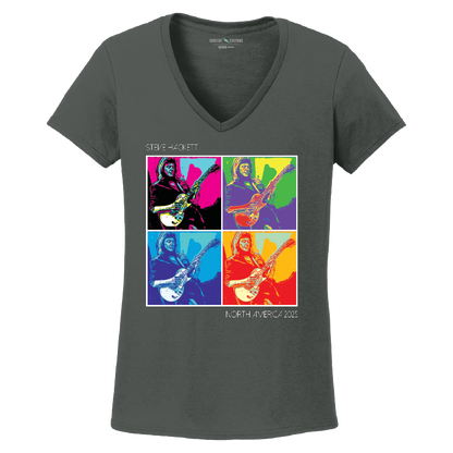 Ladies Warhol Inspired T-Shirt with Tour Dates 