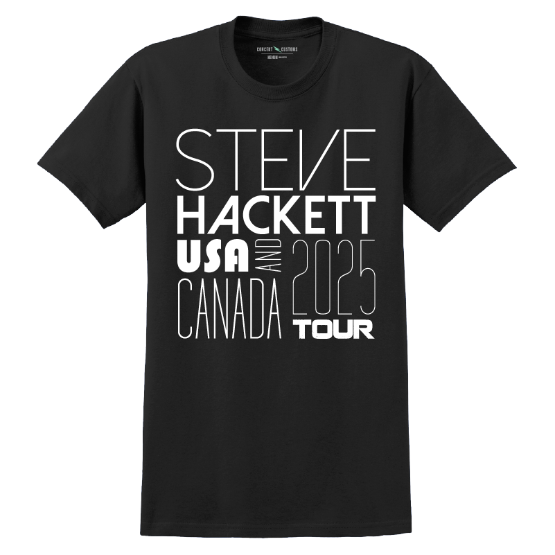 North America Tour 2025 T-Shirt with Tour Dates 