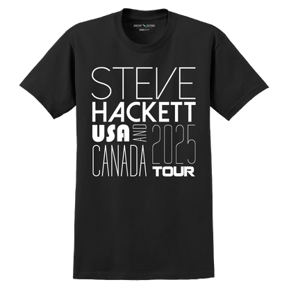 North America Tour 2025 T-Shirt with Tour Dates 