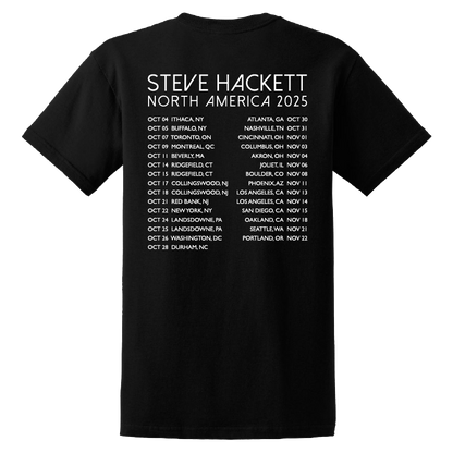 Rainbow Fretboard Logo T-Shirt with Tour Dates