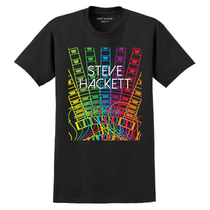 Rainbow Fretboard Logo T-Shirt with Tour Dates