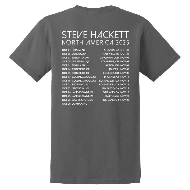 Warhol Inspired T-Shirt with Tour Dates 