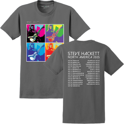 Warhol Inspired T-Shirt with Tour Dates 